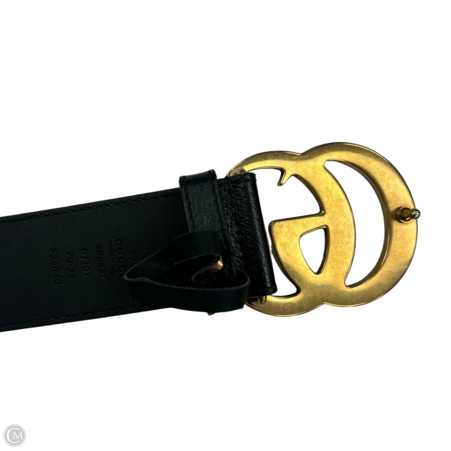Belt Luxury Designer By Gucci, Size: Small