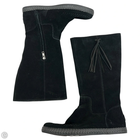 Boots Designer By Ugg In Black, Size: 9.5