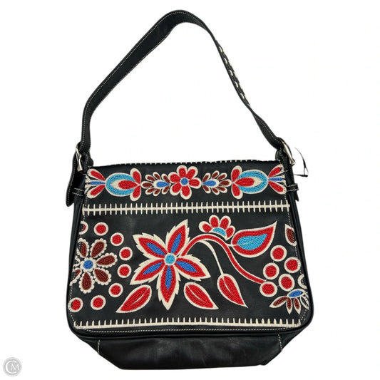 Handbag Leather By Isabella Fiore, Size: Medium