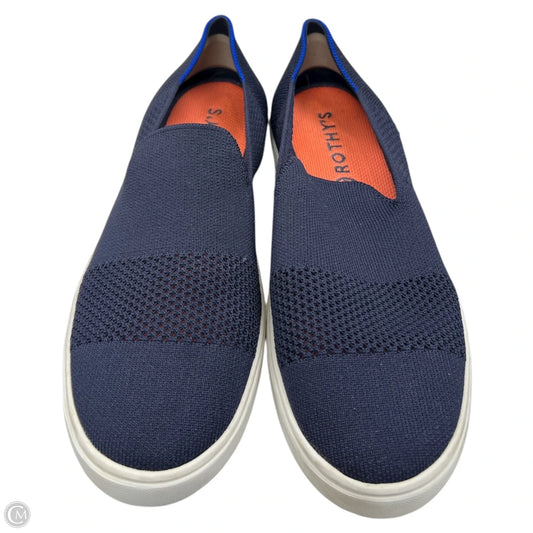 Shoes Sneakers By Rothys In Blue, Size: 9.5