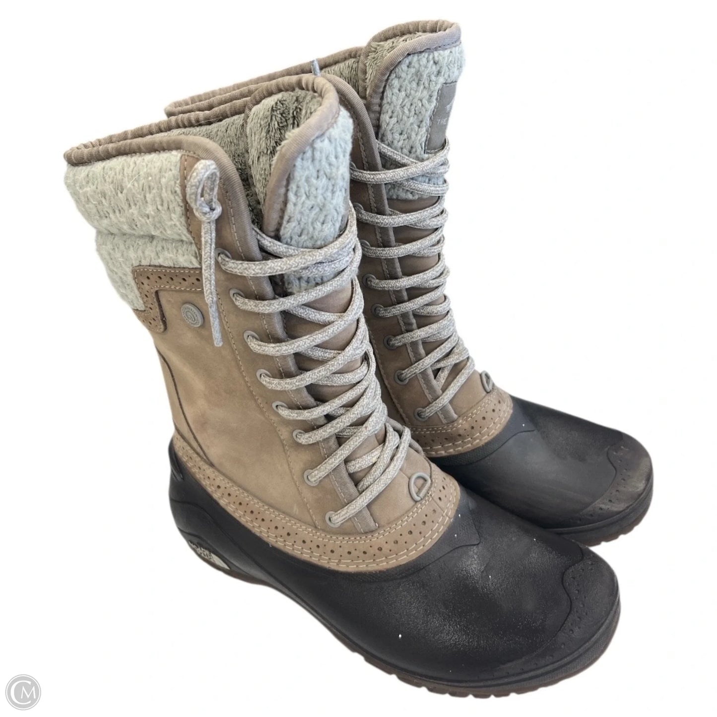 Boots Snow By The North Face In Brown, Size: 7.5