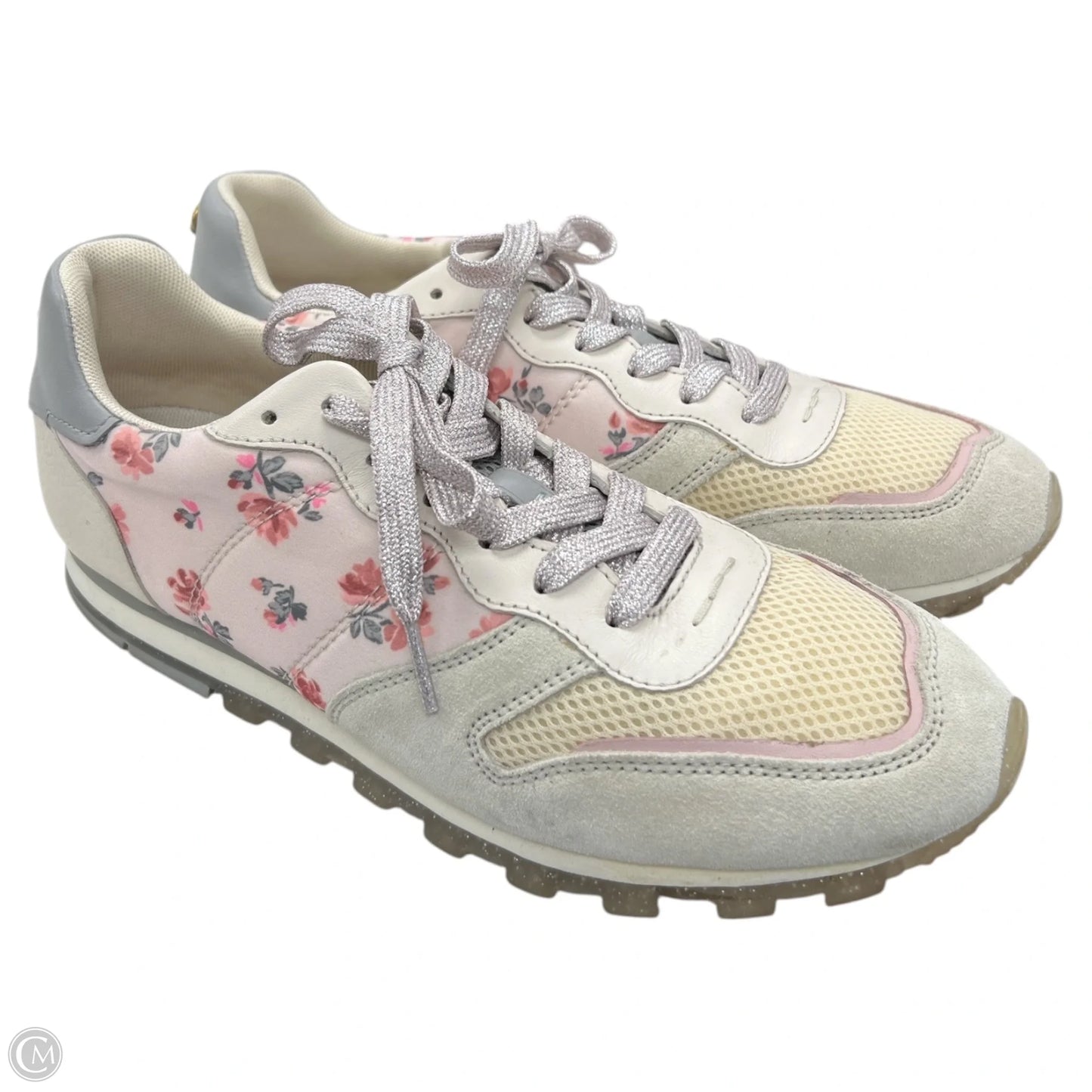 Shoes Designer By Coach In Floral Print, Size: 9.5