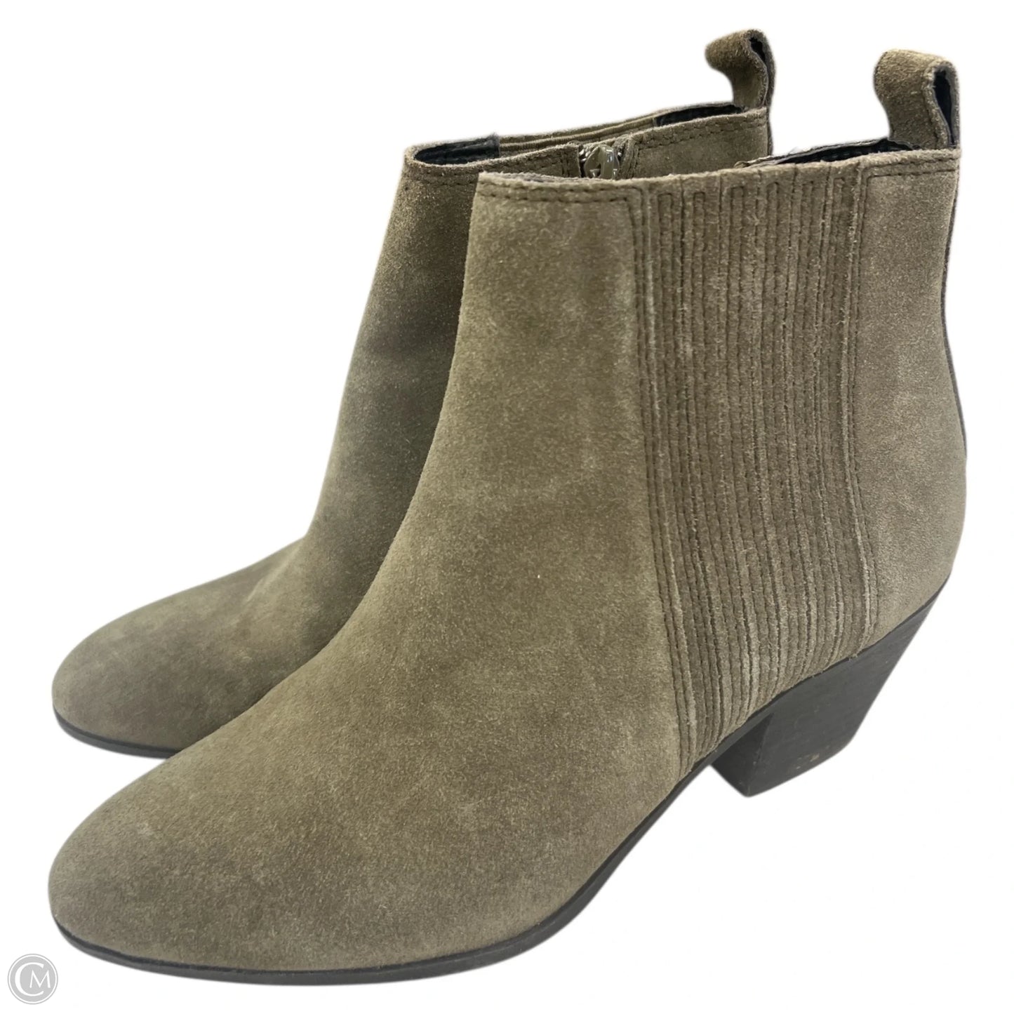 Boots Designer By Frye In Green, Size: 7.5