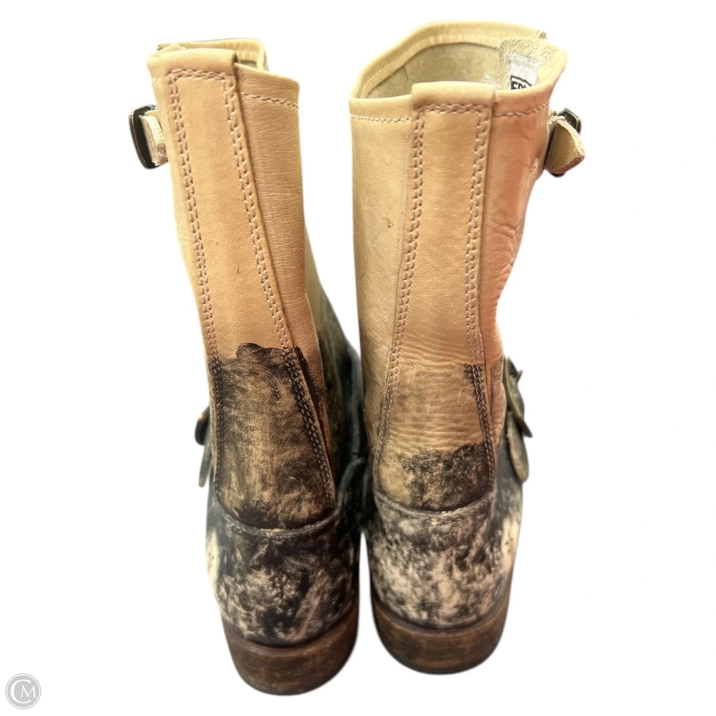 Boots Designer By Frye In Black, Size: 8