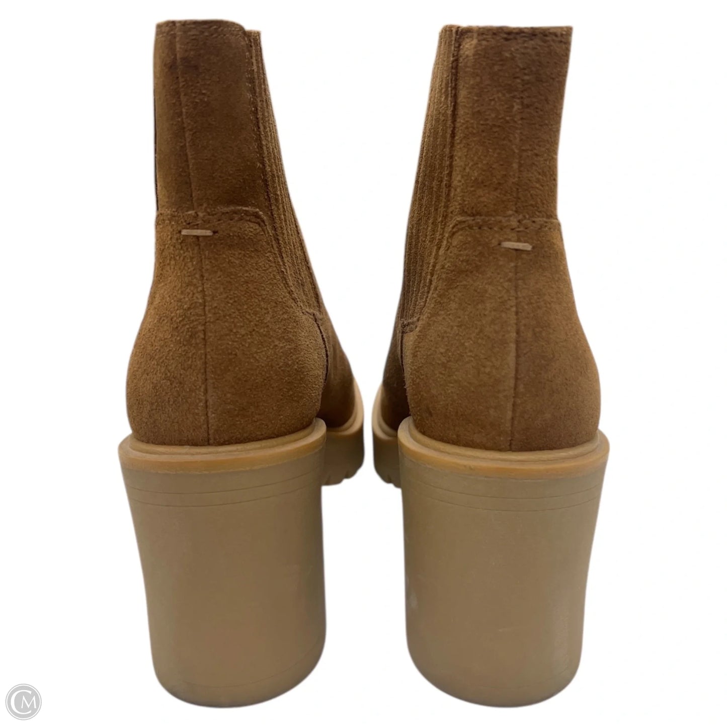 Boots Ankle Heels By Dolce Vita In Brown, Size: 7.5