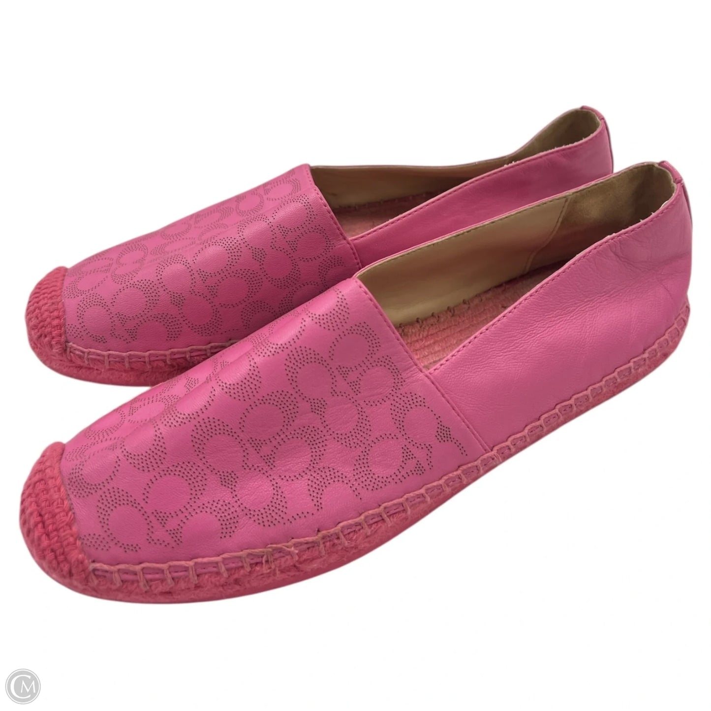 Shoes Designer By Coach In Pink, Size: 9