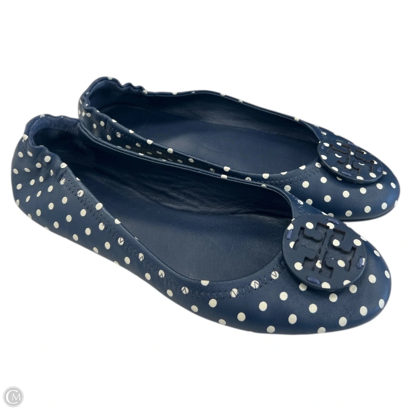 Shoes Designer By Tory Burch In Blue, Size: 7.5