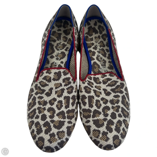Shoes Flats By Rothys In Animal Print, Size: 10