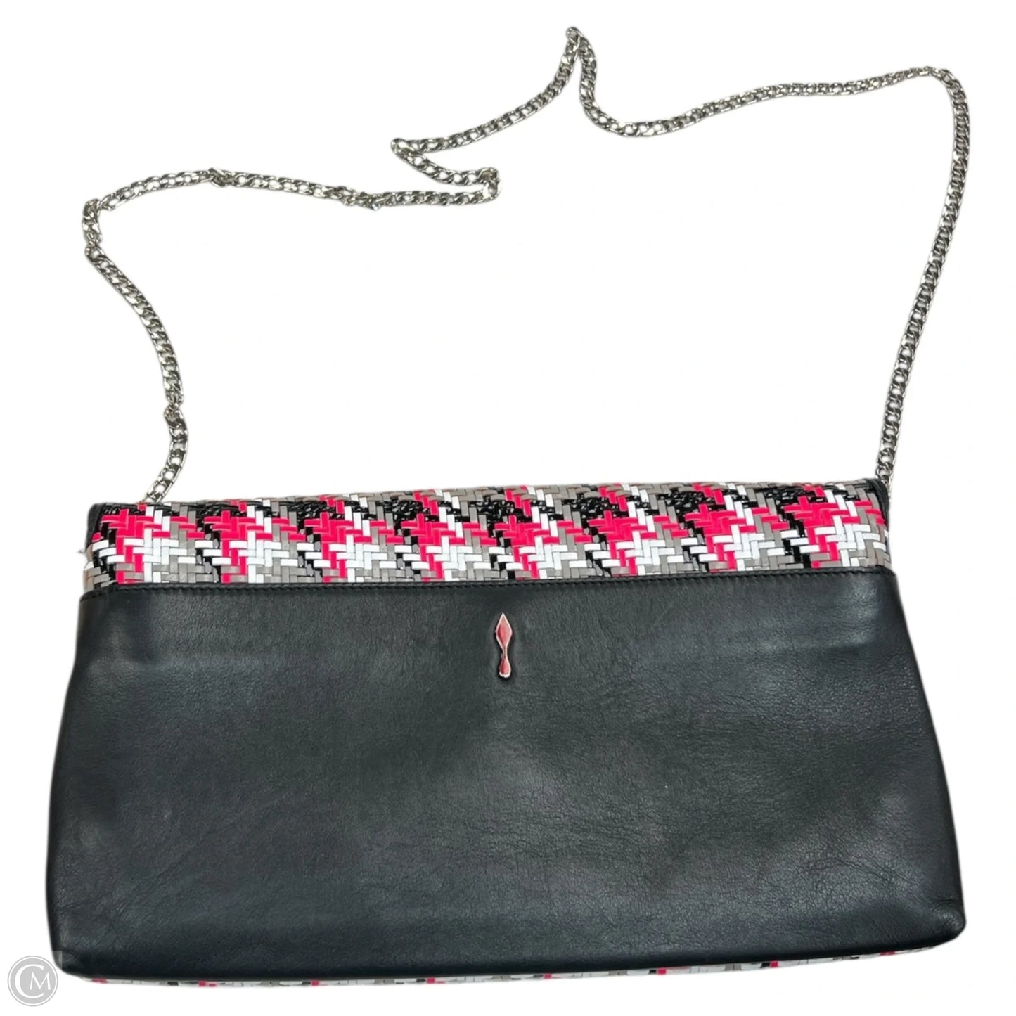 Clutch Luxury Designer By Christian Louboutin, Size: Medium