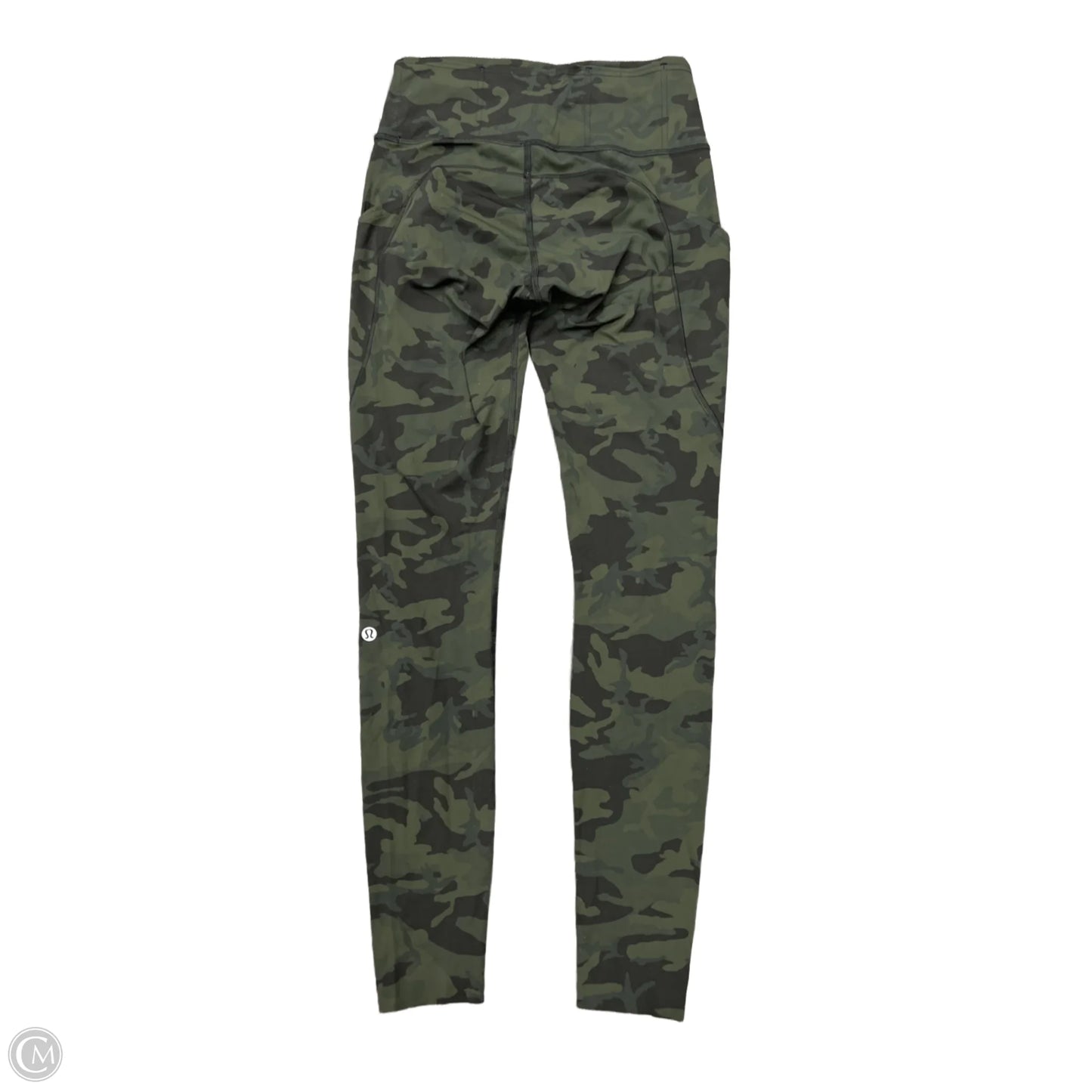 Athletic Leggings By Lululemon In Camouflage Print, Size: 6