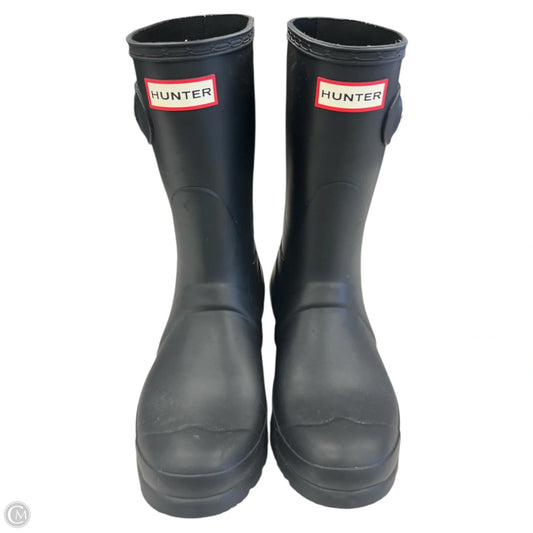 Boots Rain By Hunter In Black, Size: 6