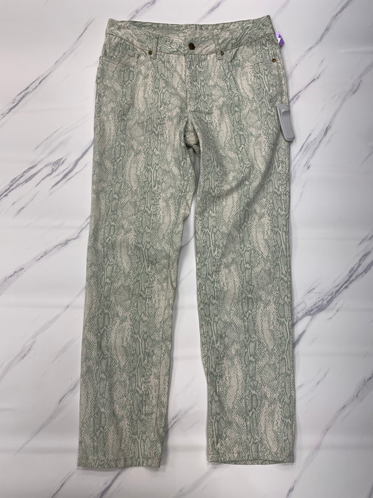 Jeans Skinny By Clothes Mentor In Snakeskin Print, Size: 8petite