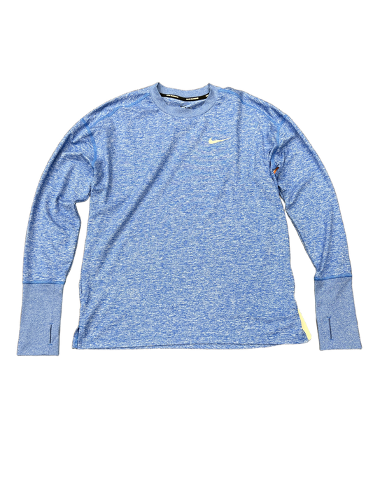 Athletic Top Long Sleeve Crewneck By Nike  Size: S