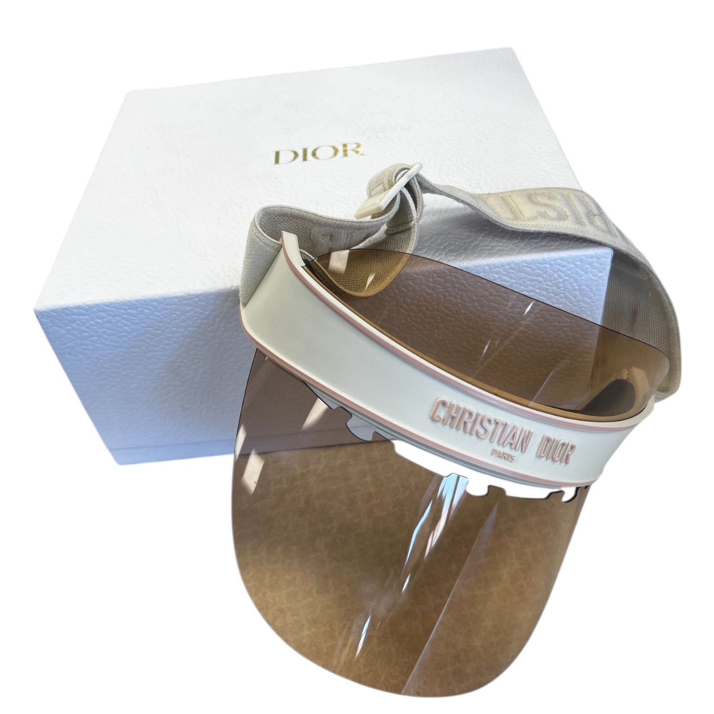 Hat Luxury Designer By Dior In Beige