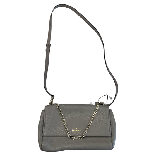 Crossbody Designer By Kate Spade In Taupe, Size:Small