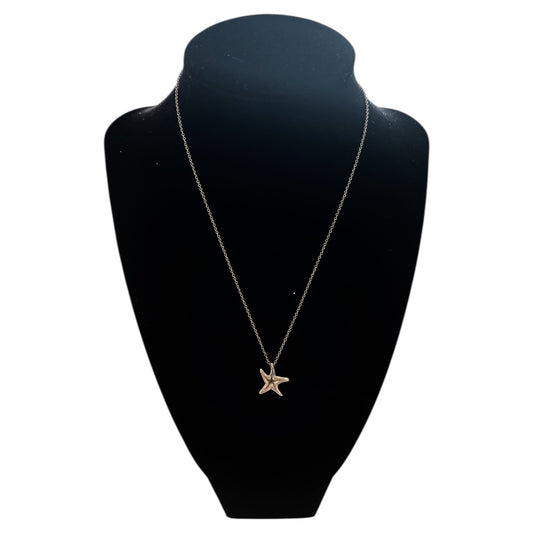 Necklace Luxury Designer By Tiffany And Company In Silver