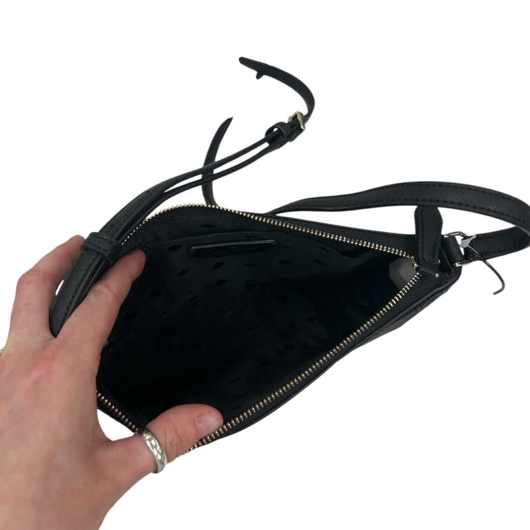 Crossbody Designer By Kate Spade In Black, Size:Small