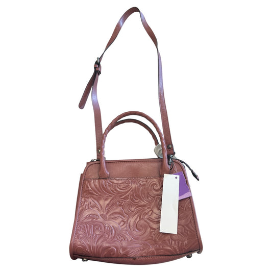 Crossbody Designer By Patricia Nash In Pink, Size:Medium