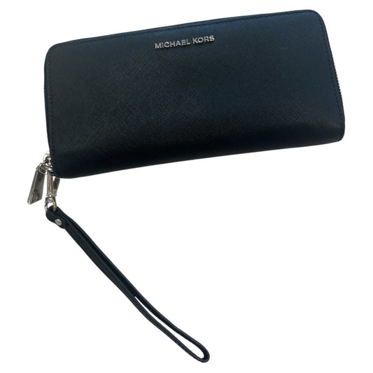 Wallet By Michael By Michael Kors In Black, Size:Large