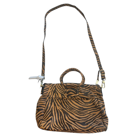 Crossbody Leather By Hobo Intl In Animal Print, Size:Medium