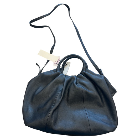 Handbag Leather By Vince Camuto In Black, Size:Large