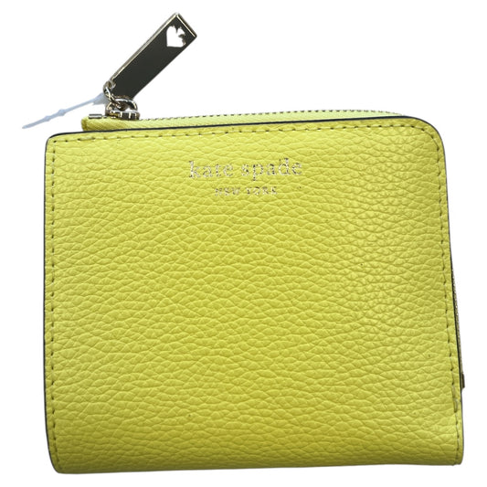Wallet Designer By Kate Spade In Yellow, Size:Small