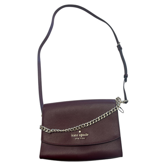 Crossbody Designer By Kate Spade In Purple, Size:Large