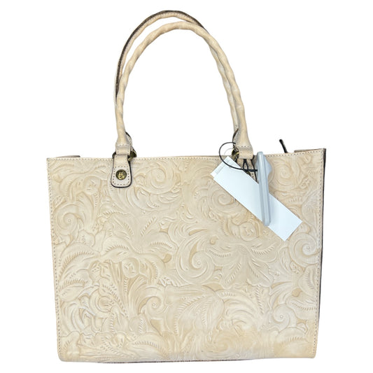 Handbag Designer By Patricia Nash In Cream, Size:Large