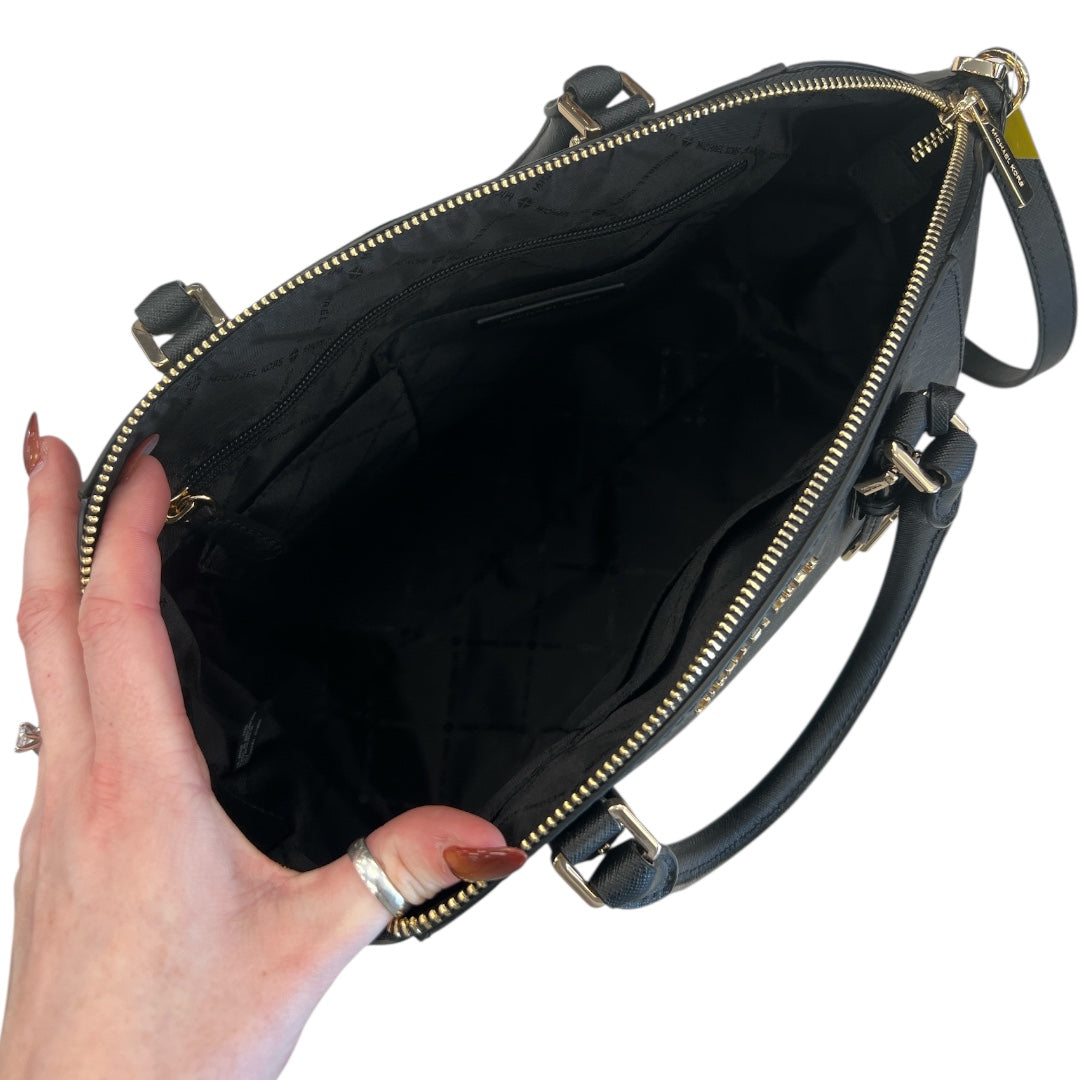 Handbag Designer By Michael Kors In Black, Size:Large