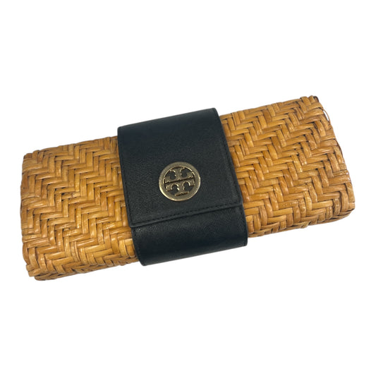 Clutch Designer By Tory Burch In Tan, Size:Medium