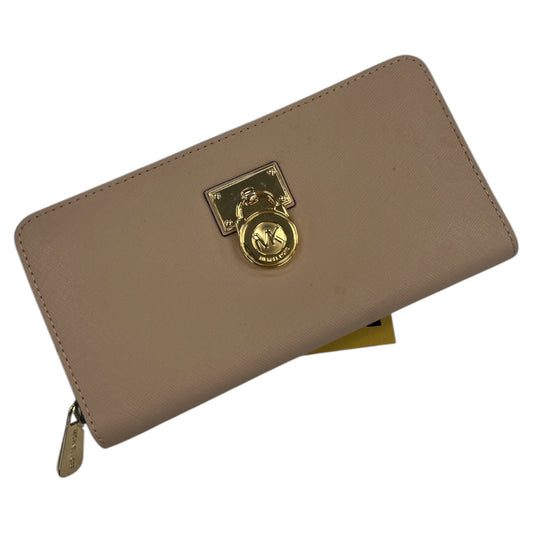 Wallet Designer By Michael Kors In Beige, Size:Large