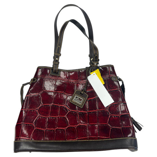 Handbag Designer By Dooney And Bourke In Red, Size:Large