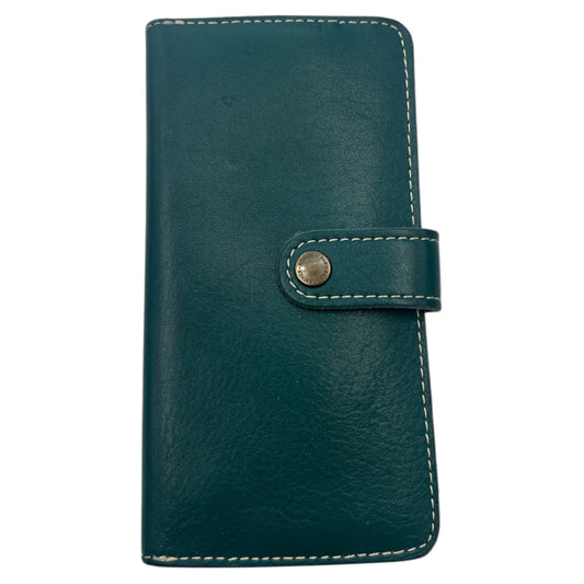 Wallet Leather By Portland Leather In Green, Size:Medium
