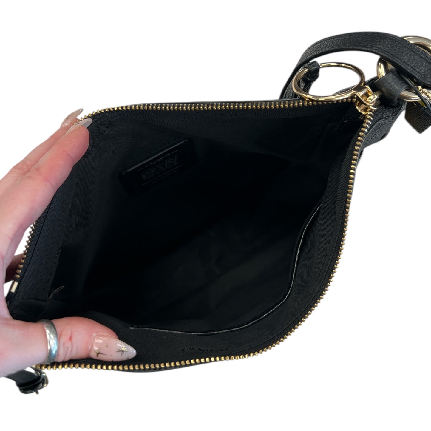 Crossbody Designer By Coach In Black, Size:Large