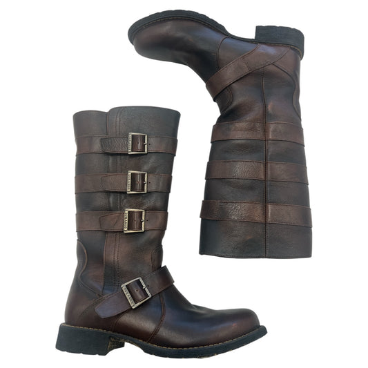 Boots Designer By Durango In Brown, Size:9.5