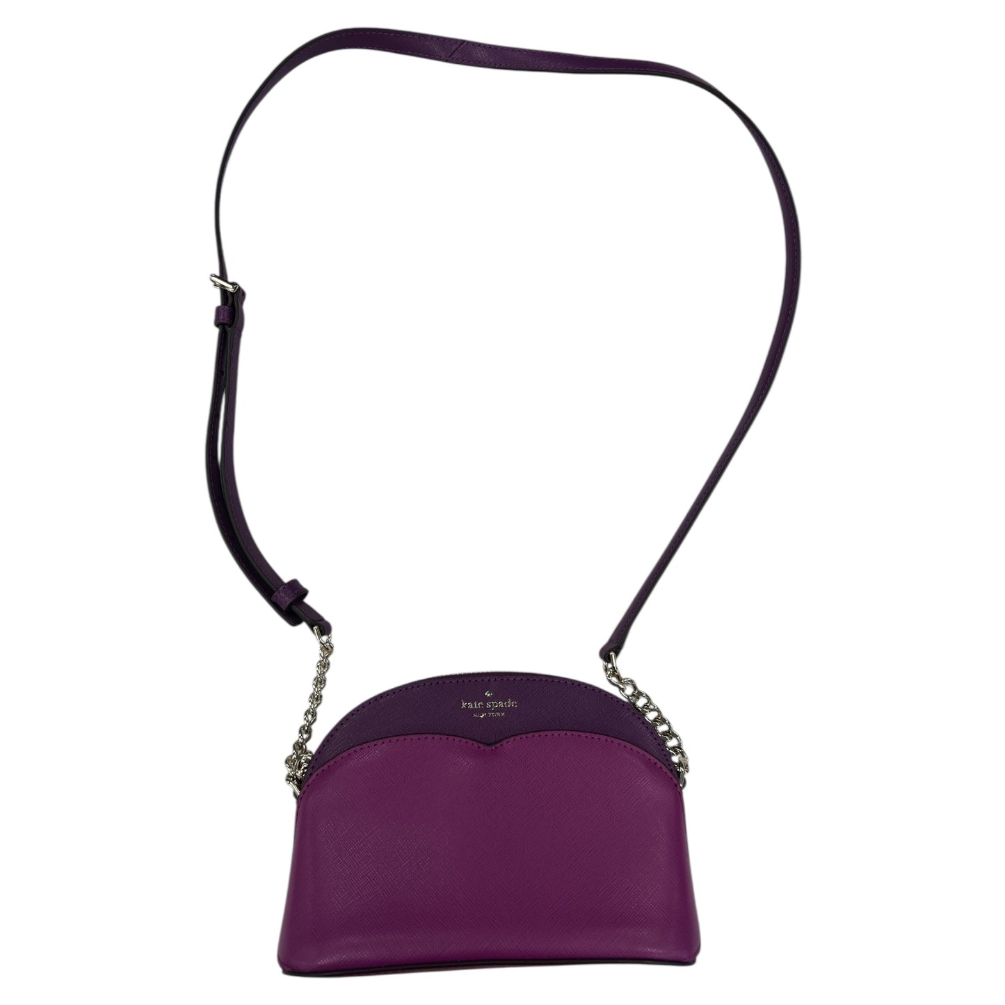 Crossbody Designer By Kate Spade In Purple, Size:Small