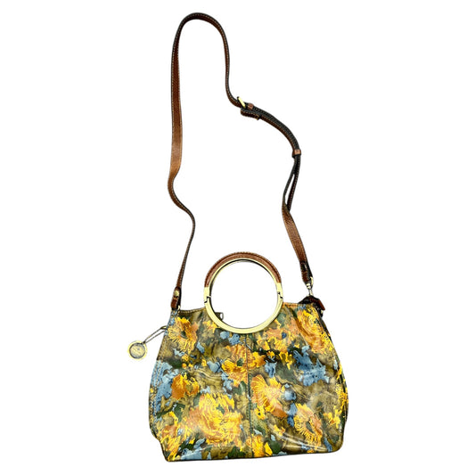 Handbag Designer By Patricia Nash In Floral Print, Size:Medium