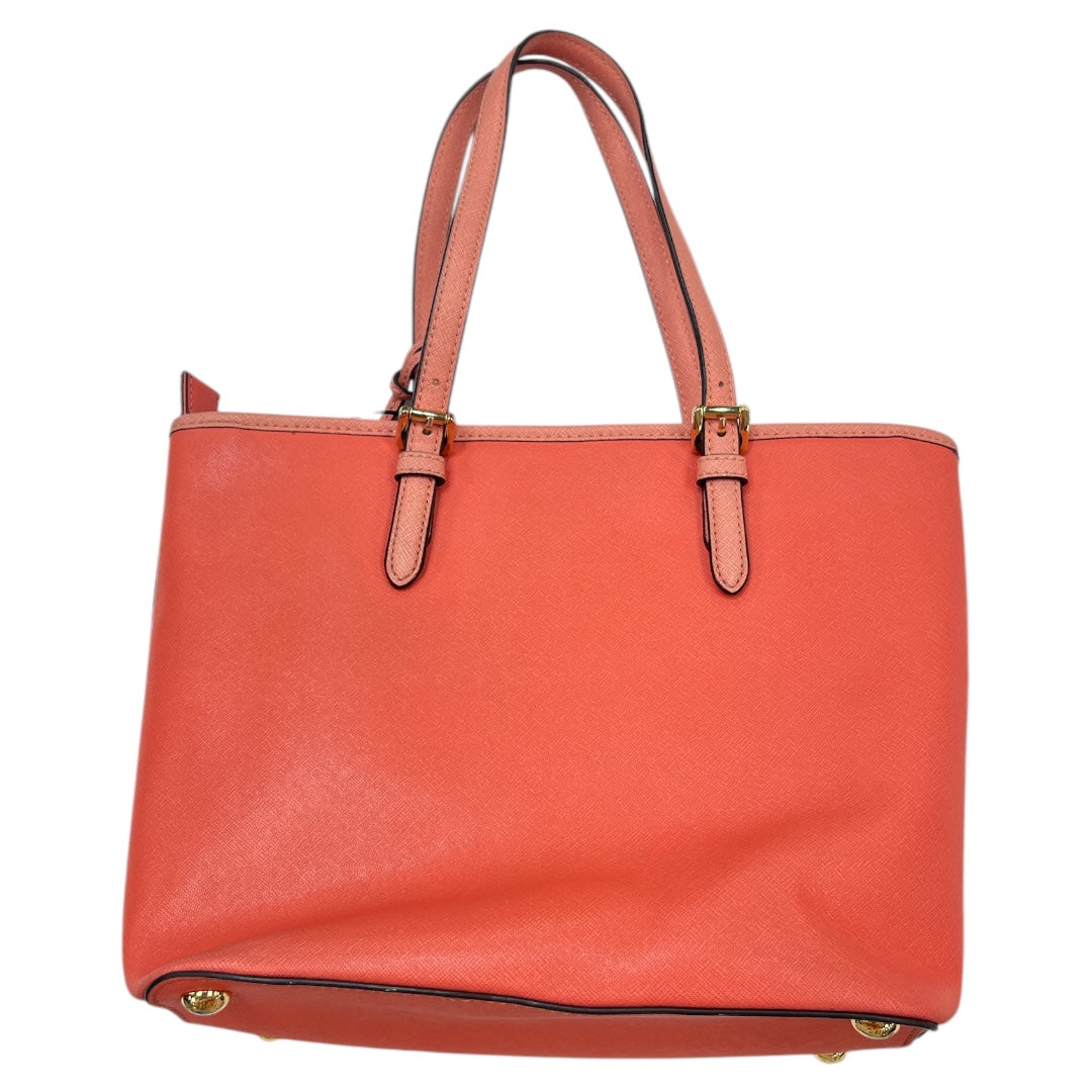 Handbag Designer By Michael Kors In Orange, Size:Medium