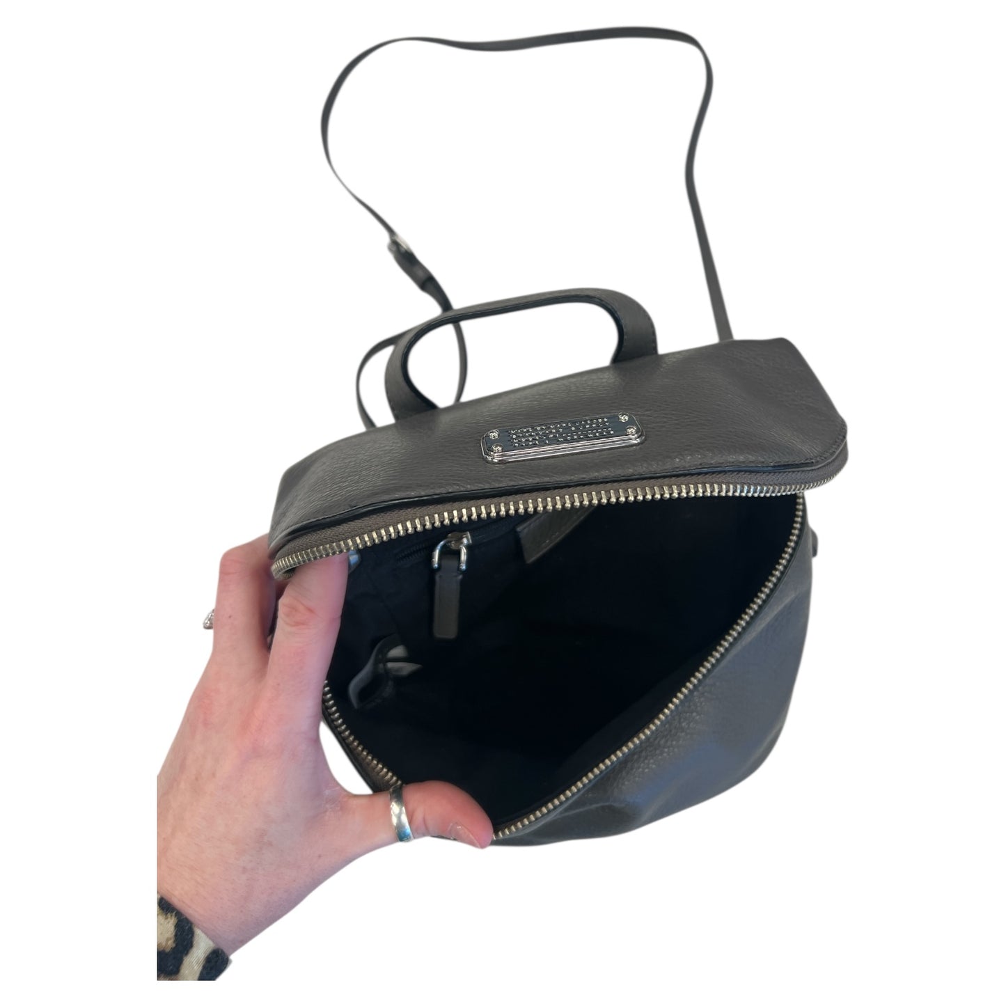 Crossbody Designer By Marc By Marc Jacobs In Grey, Size:Small