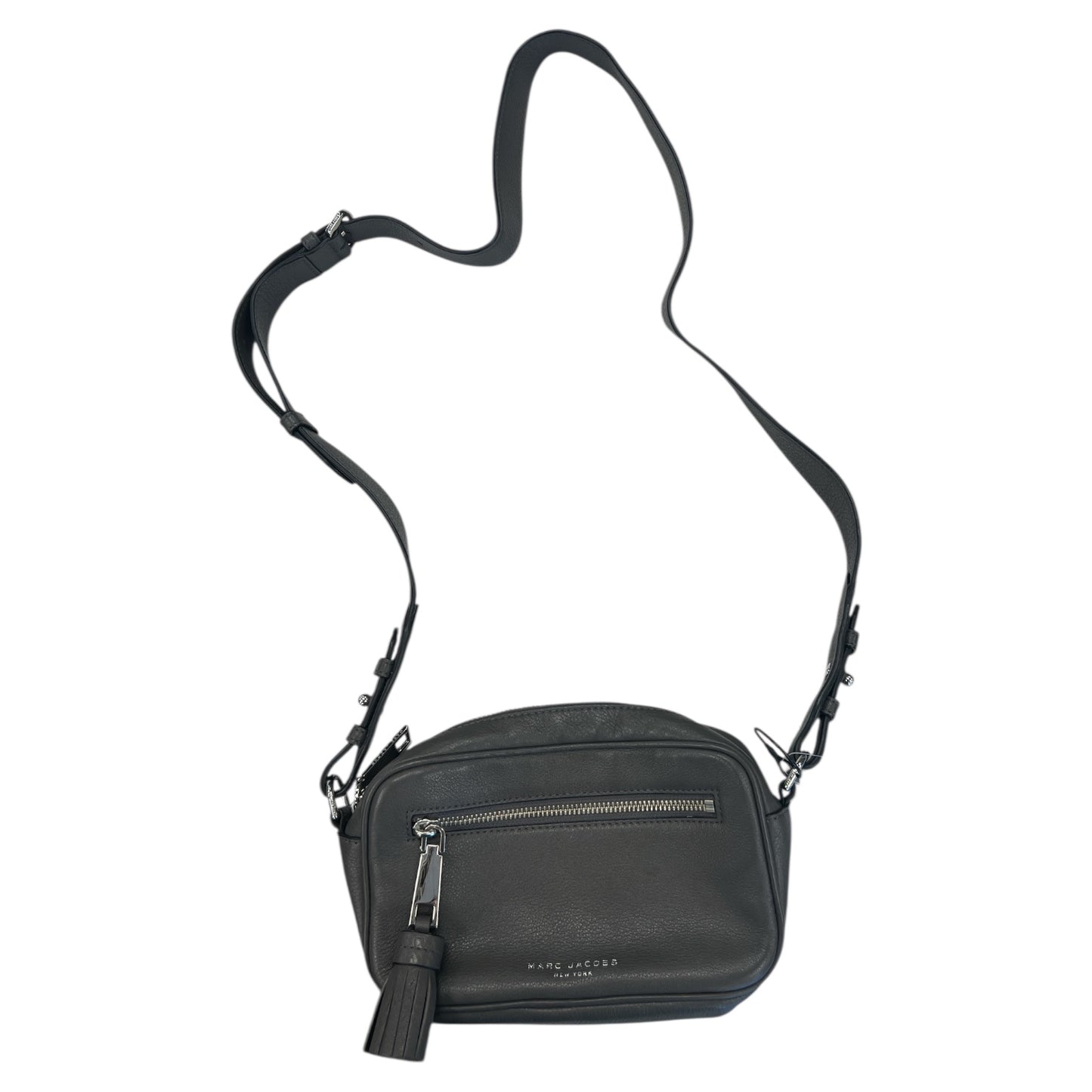 Crossbody Luxury Designer By Marc Jacobs In Grey, Size:Small