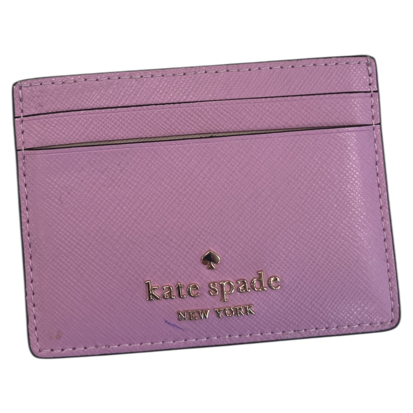 Id/Card Holder Designer By Kate Spade In Pink