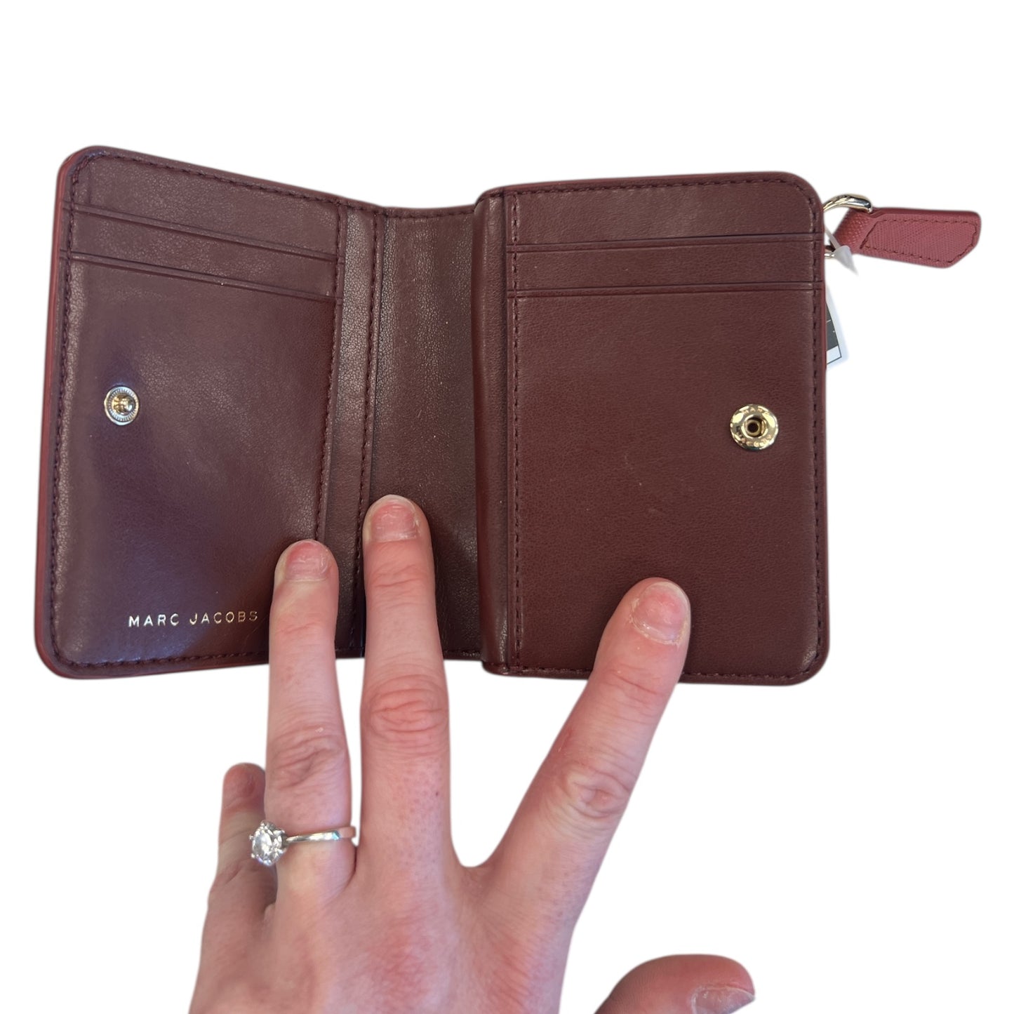 Wallet Luxury Designer By Marc Jacobs In Pink, Size:Small