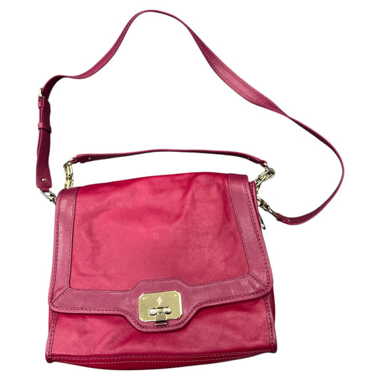 Crossbody Leather By Cole-Haan In Red, Size:Medium