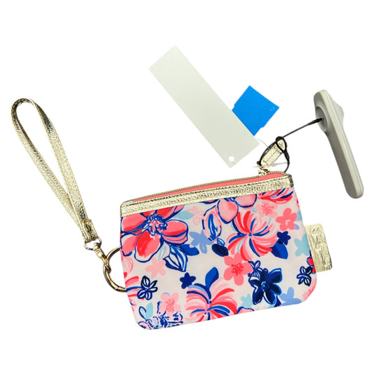 Coin Purse Designer By Lilly Pulitzer In Floral Print, Size:Small