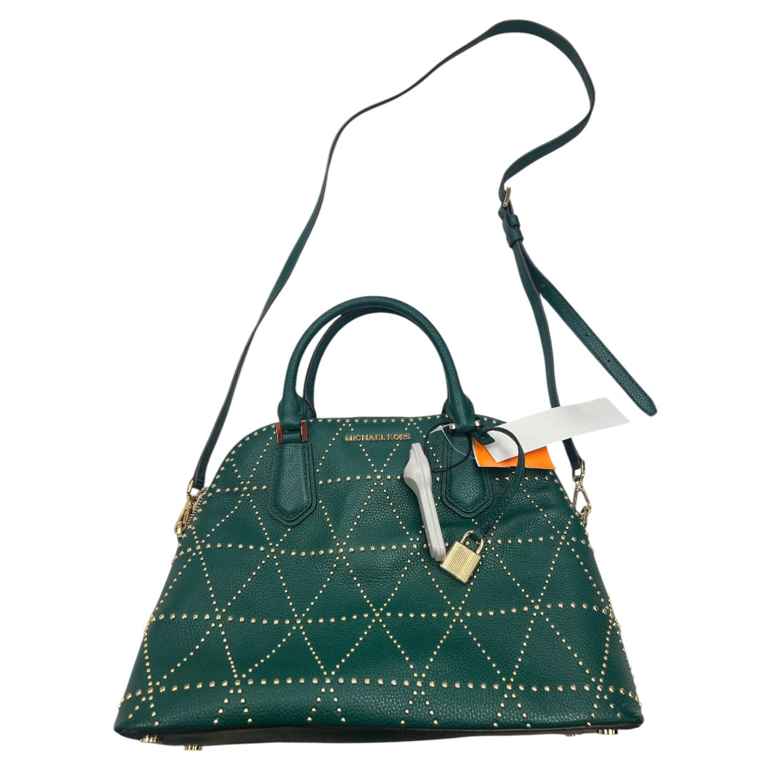 Handbag By Michael By Michael Kors In Green, Size:Medium