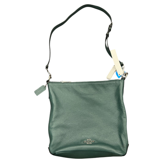 Crossbody Designer By Coach In Green, Size:Large