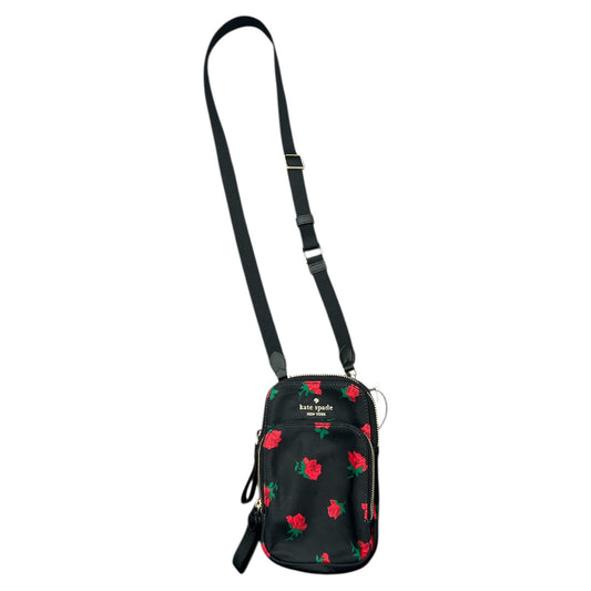 Crossbody Designer By Kate Spade In Floral Print, Size:Small