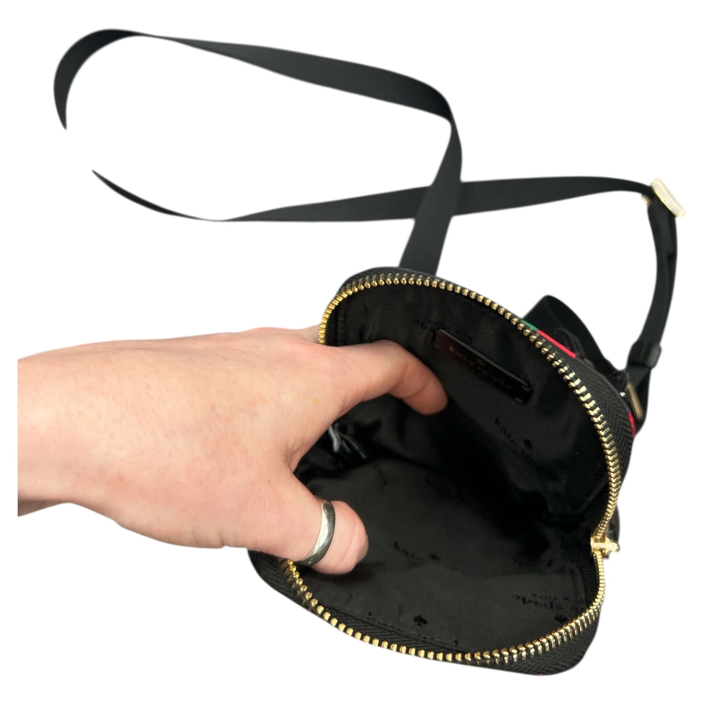 Crossbody Designer By Kate Spade In Floral Print, Size:Small