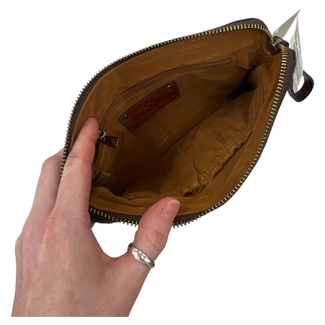 Wristlet Designer By Patricia Nash In Brown, Size:Small