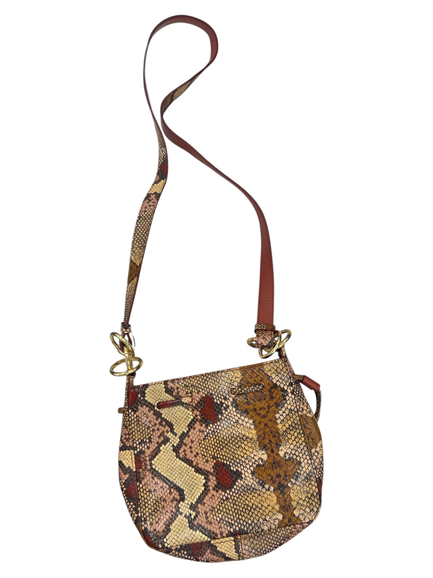 Crossbody Designer By See By Chloe In Snakeskin Print, Size:Small